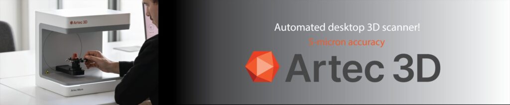 Artec Desktop 3D Scanners - 5 Micron Accuracy